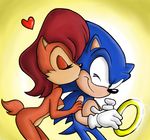  anthro breasts chadthecartoonnut chipmunk eyes_closed female hedgehog holding_object kissing male male/female mammal nude one_eye_closed ring rodent romantic_couple sally_acorn sonic_(series) sonic_the_hedgehog video_games 