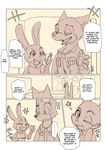  2016 anthro canine disney english_text female fox judy_hopps lagomorph male mammal mo_to_i_chi nick_wilde rabbit text zootopia 