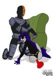  dc dcau deathstroke online_superheroes raven teen_titans 