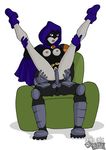  dc dcau deathstroke online_superheroes raven teen_titans 