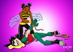  bumblebee dc dcau online_superheroes robin teen_titans 