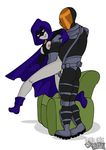  dc dcau deathstroke online_superheroes raven teen_titans 