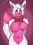  2017 animatronic anthro big_breasts black_nose blush bow_tie breasts canine digital_media_(artwork) e-01 featureless_breasts featureless_crotch female five_nights_at_freddy&#039;s five_nights_at_freddy&#039;s_2 fox funtime_foxy_(fnaf) funtime_foxy_(fnafsl) fur hair looking_at_viewer machine mammal mangle_(fnaf) multicolored_fur nude pervertguy341 pink_fur robot simple_background sister_location smile solo standing toy_foxy_(fnaf) tuft video_games white_fur yellow_eyes 