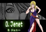  1girl blonde_hair blue_eyes bonne_jenet breasts cleavage dress fatal_fury king_of_fighters large_breasts long_hair mark_of_the_wolves 