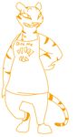  anthro clothed clothing disney fan_character feline lagomorph mammal pandora the_weaver tiger zootopia 