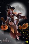  anthro azaleesh broom camperschaf candy canine cloud female food hair halloween hat holidays lollipop lucie lucio mammal mercy moon overwatch paws reaper_(disambiguation) smile sombra video_games 