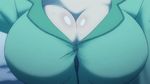  1girl animated animated_gif breasts cleavage close-up cube_x_cursed_x_curious huge_breasts muramasa_konoha 
