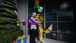  2016 3d_(artwork) anthro big_breasts breasts canine digimon digital_media_(artwork) female fox garry&#039;s_mod garrysmod hug lordzbacon male mammal renamon 