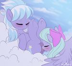  2017 animated anus blush cloud cloud_chaser_(mlp) cunnilingus cutie_mark duo equine feathered_wings feathers female female/female feral flitter_(mlp) friendship_is_magic hair hair_bow hair_ribbon incest long_hair lying mammal momomistress multicolored_hair my_little_pony on_back open_mouth oral pegasus purple_eyes pussy ribbons sex sibling sisters two_tone_hair underhoof vaginal wings 