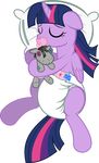  ageplay diaper equine eyes_closed female feral fillyscoots42 friendship_is_magic fur hair hooves horn mammal my_little_pony pacifier pillow plushie purple_fur purple_hair sleeping solo twilight_sparkle_(mlp) unicorn 