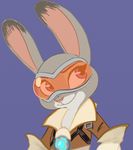  2017 anthro clothed clothing cosplay disney eyewear female fur goggles judy_hopps lagomorph mammal overwatch rabbit tracer_(overwatch) trashasaurusrex video_games zootopia 