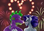  2017 anthro dragon duo equine female friendship_is_magic horn male mammal my_little_pony nude pia-sama rarity_(mlp) spike_(mlp) unicorn 
