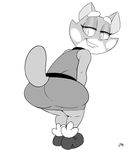  animated anthro big_butt butt cat clothing eyelashes feline female fur looking_at_viewer looking_back mammal naughty_face presenting raised_tail rear_view seductive shima_luan slit_pupils solo super_planet_dolan thick_thighs twerking vimhomeless 