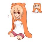  1girl amputee blonde_hair doma_umaru himouto!_umaru-chan mikeysukairain quadruple_amputee tagme 