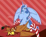  2016 ahegao anthro big_breasts bird_wings bouncing_breasts breasts christmas clitoris cowgirl_position equine fan_character female fibs holidays horn horse huge_breasts lactating looking_pleasured male male/female mammal my_little_pony nude on_top penis pony prince_cosmic_light princess_sorraia pussy sex winged_unicorn wings 