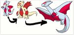  aroseofmanycolors charizard charmander charmeleon dragon female hybrid hybrids latias legendary_pok&eacute;mon nintendo pok&eacute;mon thepest video_games 