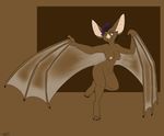  2016 bat breasts brown_fur female fur hair mammal nude pmoss purple_hair pussy solo winged_arms wings 