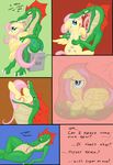  comic crying dragon drooling eating fluttershy_(mlp) friendship_is_magic implied_digestion internal jesus-lizard kitchen_eyes my_little_pony saliva stomach_acid tears teeth vore 