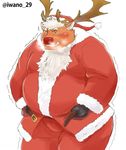  cervine christmas deer holidays iwano mammal overweight reindeer santa_claus slightly_chubby tokyo_afterschool_summoners youl 