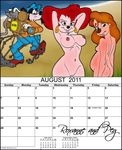  col_kink disney goof_troop peg roxanne 