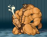  abs beast beast_(disney) beauty_and_the_beast big_muscles cum cumshot disney erection holding_penis huge_muscles hyper hyper_muscles male masturbation muscles nightmare_fuel orgasm penis solo thick_penis uncut unknown_artist 