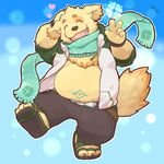  canine cusith dog male mammal overweight solo tokyo_afterschool_summoners 
