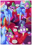  anthro bbmbbf big_breasts breast_suck breasts equestria_untamed equine friendship_is_magic mammal my_little_pony palcomix pegasus public rainbow_dash_(mlp) spike_the_dragon sucking wings 