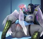  10hmugen alien angel angels anus armor balls big_balls big_breasts big_butt big_nipples big_penis black_nails blue_skin bracelet breasts butt colored_nails dickgirl dickgirl/female eonbound feathered_wings feathers female french_kissing grey_skin hair halo huge_balls huge_breasts huge_butt huge_penis intersex intersex/female invalid_color invalid_tag jewelry kissing large_penetration long_hair long_nails long_tongue mature_female multicolored_hair nipples penetration penis phessian pink_eyes puffy_nipples rainbow_hair red_eyes sex shaved_head size_difference tongue two_tone_hair wings xaessya 