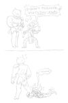  armor blush comic haplor_(hellaverse) hellaverse helmet male sweat sword_knight_(hellaverse) tinybeasts 