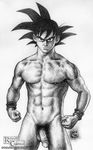  dragon_ball_z rough_canvas son_goku tagme 