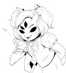  &lt;3 arachnid arthropod bow_tie jazzycat muffet one_eye_closed ribbons solo spider standing undertale video_games wink 