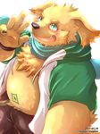  canine cusith dog male mammal slightly_chubby solo tokyo_afterschool_summoners 
