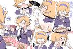  :d ? blonde_hair blood blue_eyes blue_hairband blue_ribbon blush_stickers brown_hair chair chris_(mario) cloak closed_eyes collared_shirt eating food fork glasses hair_over_one_eye hairband hand_on_own_cheek kagari_atsuko lips little_witch_academia long_hair long_sleeves lotte_jansson luna_nova_school_uniform multiple_girls napkin neck_ribbon nosebleed onigiri open_mouth pale_skin partially_translated pasta pink_hair plate ponytail red_eyes ribbon saliva semi-rimless_eyewear sexually_suggestive shirt short_hair simple_background sitting slurping smile spaghetti spoken_question_mark sucy_manbavaran tablecloth thumbs_up tongue tongue_out translation_request white_background white_shirt yuri 