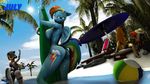  3d_(artwork) anthro anthrofied big_breasts breasts daring_do_(mlp) digital_media_(artwork) equine female friendship_is_magic hooves-art mammal my_little_pony pussy rainbow_dash_(mlp) zecora_(mlp) 