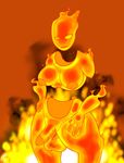  areola balls big_balls big_breasts breasts brimstone_(thepainfultruth) digital_media_(artwork) female fire herm intersex looking_at_viewer nipples nude penis simple_background smile smoke standing thepainfultruth thick_thighs vein wide_hips 