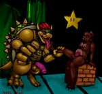  2017 3_toes 4_toes anthro axeldawg balls bear blue_eyes bowser bracelet brown_fur brown_hair claws digital_media_(artwork) duo erection eyewear facial_hair female foot_fetish foot_lick fur glasses hair hindpaw horn jewelry koopa licking male male/female mammal mario_bros musclegut nintendo nipples nude octo_(character) octomilanar one_leg_up open_mouth orange_eyes orange_scales paws penis pink_penis red_hair scales scalie sharp_claws sideburns sitting slightly_chubby spiked_armband spiked_bracelet spikes standing star teeth toe_claws toes tongue tongue_out uncut vein veiny_penis video_games 