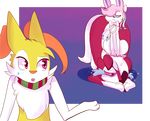  2016 abstract_background alpha_channel ambiguous_gender anthro black_nose blue_eyes bowie_(kitsunekotaro) braixen braixen_vesta_(kitsunekotaro) claws crying digital_media_(artwork) eeveelution feral frown fur gradient_background group hair hair_over_eye inner_ear_fluff kitsunekotaro midnight_lycanroc multicolored_fur nintendo open_mouth orange_nose pink_eyes pink_fur pink_sclera pok&eacute;mon purple_background red_eyes red_fur scarf simple_background sitting sylveon tears tongue transparent_background video_games white_fur wooly_(kitsunekotaro) yellow_fur 