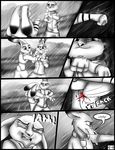  anthro canine comic disney dynoex english_text fox fur judy_hopps lagomorph mammal nick_wilde rabbit text zootopia 