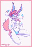  cherrylove9 eeveelution gijinka girly nintendo pok&eacute;mon sylveon sylveonfanart video_games 