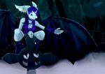  bat clothed clothing dark darkness female gf goth graveyard mammal night 