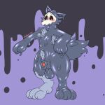 animal_genitalia assimilation carbon_lynx felid feline genitals goo_(disambiguation) goo_transformation invalid_tag latex latex_transformation lynx male mammal nude puro sheath transformation