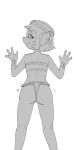 2023 4_fingers alternate_costume amneris anthro arm_support arms_bent asian_clothing big_ears biped blush blush_lines bob_cut bracelet butt closed_smile clothed clothed_anthro clothed_female clothing curved_eyebrows dbaru digital_drawing_(artwork) digital_media_(artwork) disney domestic_cat ear_piercing ear_ring east_asian_clothing egyptian_headdress eyebrows eyelashes felid feline felis female female_anthro fingers fundoshi greyscale hair head_turned headdress hi_res japanese_clothing jewelry looking_at_viewer looking_back looking_back_at_viewer mammal monochrome motion_lines motion_outline mouth_closed piercing portrait prick_ears rear_view ring_piercing shaking_butt short_hair sketch smile smiling_at_viewer snout solo standing straight_legs three-quarter_portrait topwear tube_top underwear whiskers