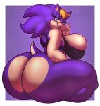 anthro archie_comics bernadette_hedgehog big_breasts big_butt blush bra breasts butt butt_shot clothed clothing crouching dhx2kartz dominant eulipotyphlan female hedgehog hi_res huge_butt hyper mammal presenting presenting_hindquarters sega sitting slightly_chubby slightly_chubby_female sonic_the_hedgehog_(archie) sonic_the_hedgehog_(comics) sonic_the_hedgehog_(series) sports_bra sportswear teasing thick_thighs underwear wide_hips