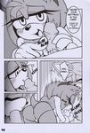  &lt;3 absurd_res amy_rose anthro anus big_breasts breasts butt canine comic english_text erection fellatio female fox greyscale hedgehog hi_res male male/female mammal michiyoshi miles_prower monochrome nude oral oral_penetration penetration penis penis_kissing pussy sex sonic_(series) text uncensored 