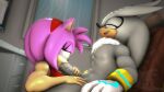 3d_(artwork) amy_rose anthro big_penis black_bars bodily_fluids bottomwear brown_eyes clothed clothing digital_media_(artwork) dress duo electronics eulipotyphlan eye_contact fellatio female furniture genitals gloves green_eyes grey_body grey_skin half-closed_eyes hand_on_leg hand_on_penis hand_on_thigh handwear hedgehog hi_res hug juicyducksfm kissing lipstick looking_at_another makeup male male/female mammal monitor muscular muscular_male narrowed_eyes nude oral oral_penetration penetration penile penis pink_body pink_skin red_bottomwear red_clothing red_dress red_skirt saliva saliva_on_penis sega sex silver_the_hedgehog skirt smile sofa sonic_the_hedgehog_(series) source_filmmaker table window window_curtains
