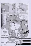  absurd_res amy_rose anthro areola big_breasts breasts canine comic cum cum_in_pussy cum_inside english_text erect_nipples female fox greyscale hedgehog hi_res male male/female mammal michiyoshi miles_prower monochrome nipples orgasm penetration pussy sex sonic_(series) text uncensored vaginal vaginal_penetration 