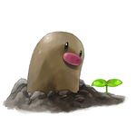  diglett no_humans pokemon satou_mami solo 