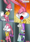  2016 babs_bunny bathroom bbmbbf blush breasts buckteeth butt caught clothing comic embarrassed female fifi_la_fume fur34 humor lagomorph mammal masturbation o_o orgasm palcomix panties panties_down public public_restroom pussy rabbit ribbons school skunk small_breasts teeth text tiny_toon_adventures toilet towel underwear vaginal vaginal_masturbation warner_brothers 