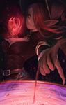 cleavage hat league_of_legends morgana red_hair 