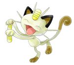  meowth no_humans pokemon satou_mami solo 